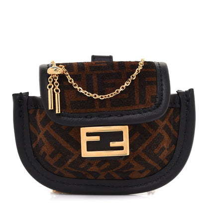 Fendi FF Pico Baguette Charm 1 of 7