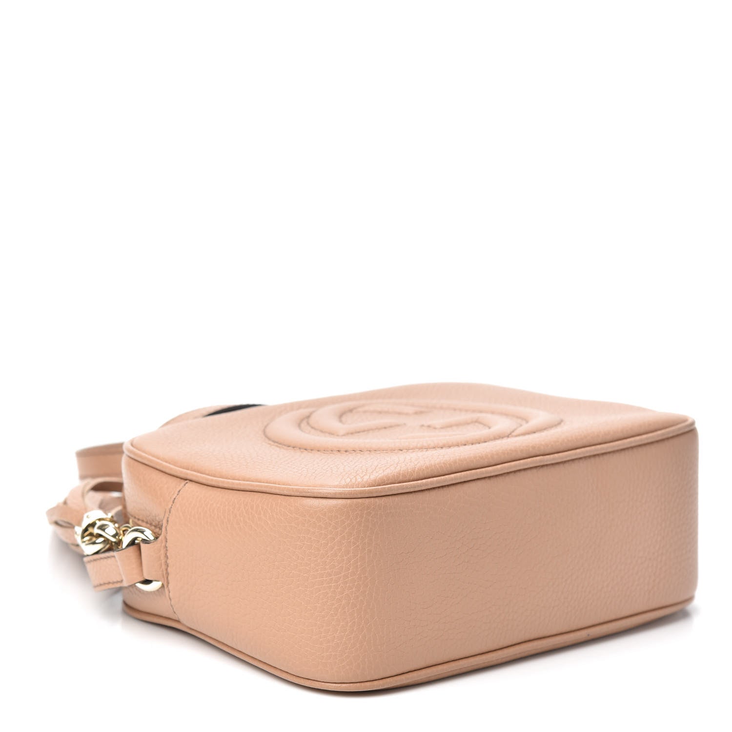 Gucci Pebbled Calfskin Small Soho Disco Bag Rose Beige 4 of 9