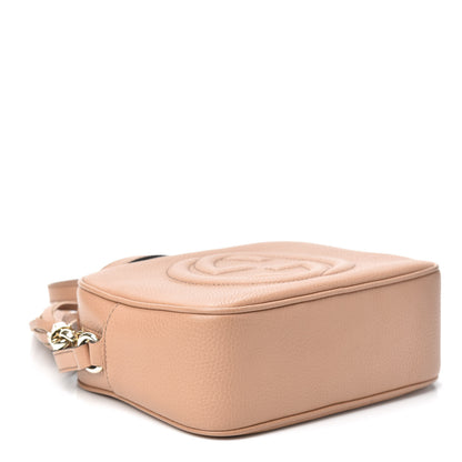 Gucci Pebbled Calfskin Small Soho Disco Bag Rose Beige 4 of 9