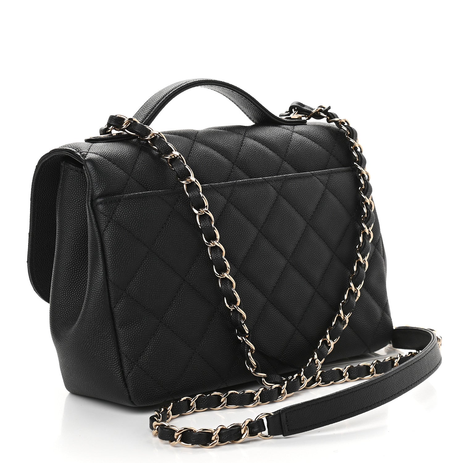 Chanel Caviar Quilted Medium Business Affinity Flap Black 3 of 9