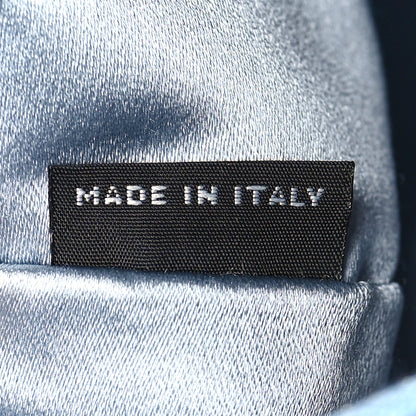 Prada Satin Crystal Re-Edition 2005 Shoulder Bag Celeste 7 of 13