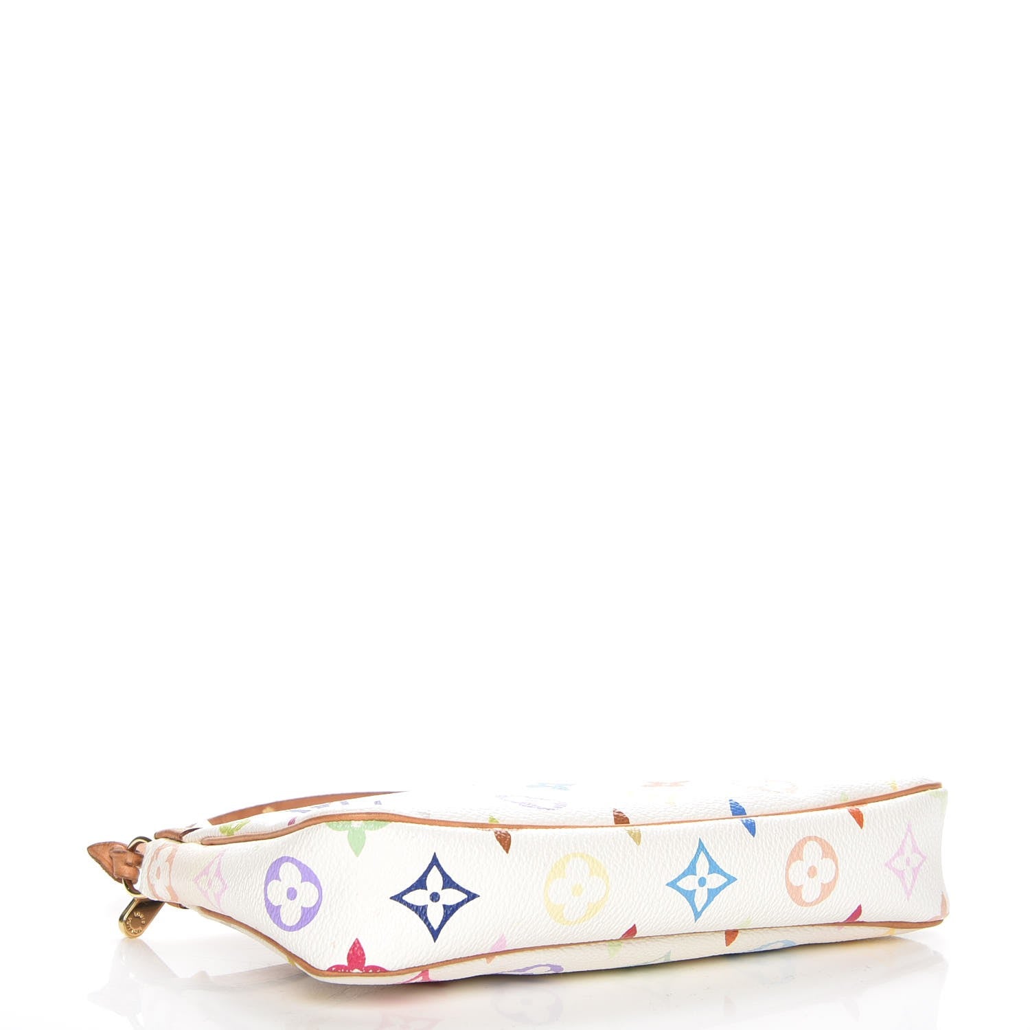 Louis Vuitton Monogram Multicolor Pochette Accessories White 4 of 11
