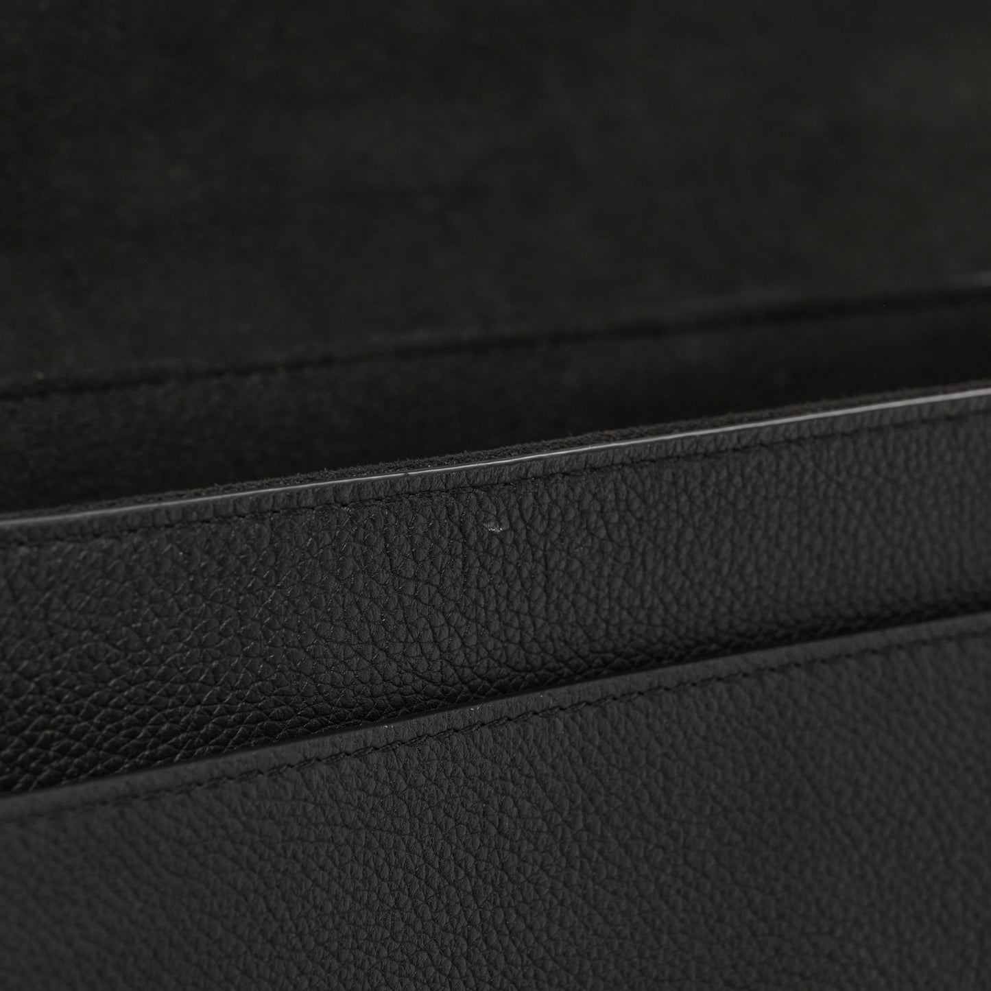 Soft Calfskin My Lockme Top Handle Black