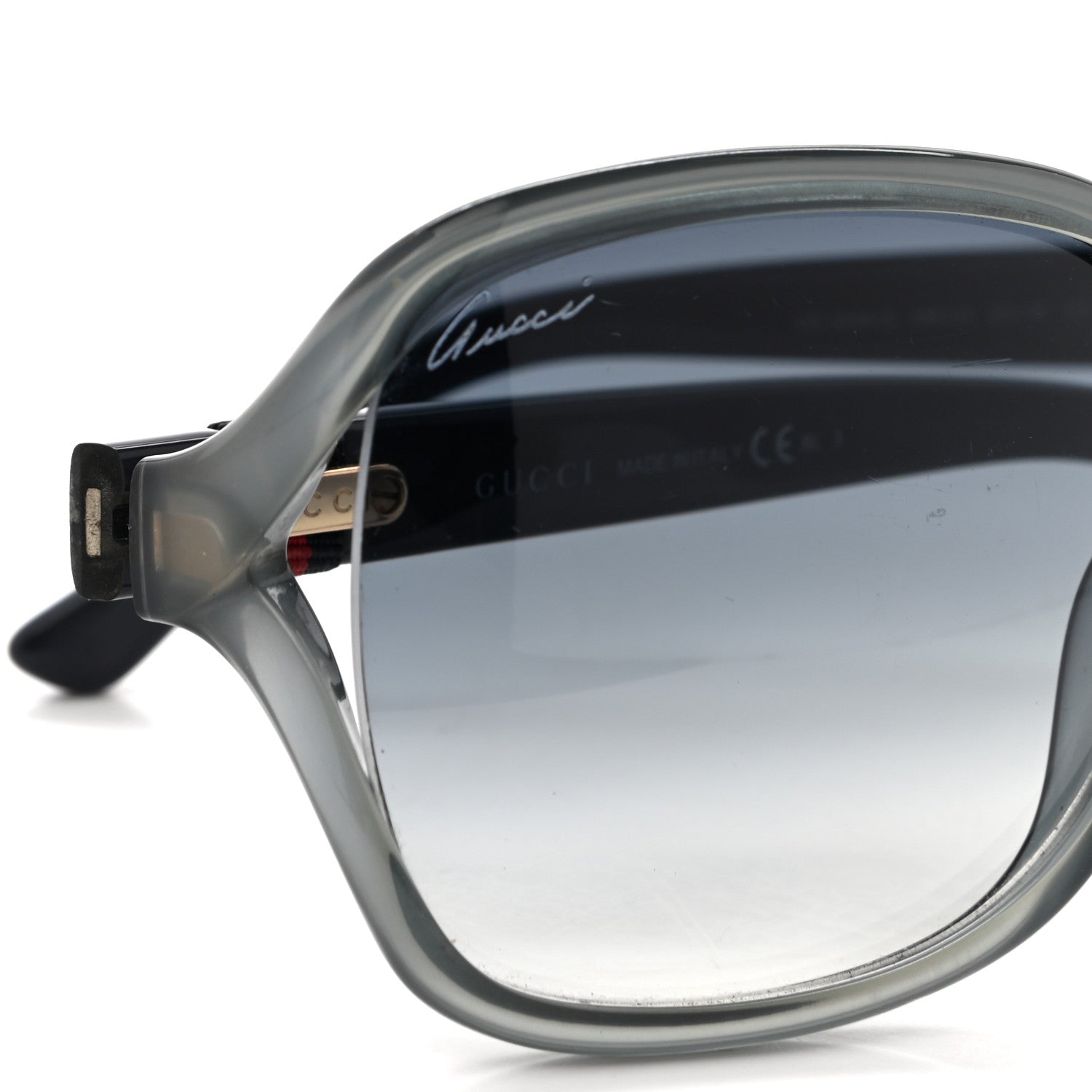 Gucci GG Web 3646/S Sunglasses Blue 7 of 7