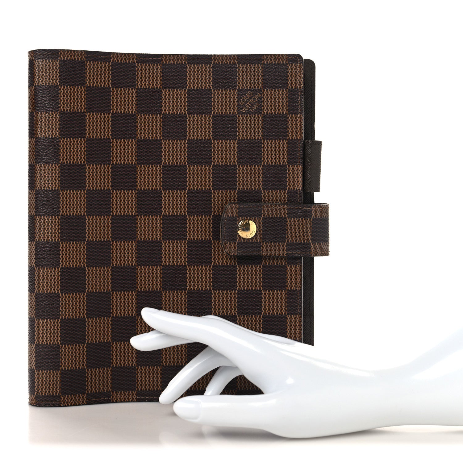 Louis Vuitton Damier Ebene Large Ring Agenda Cover 2 of 6