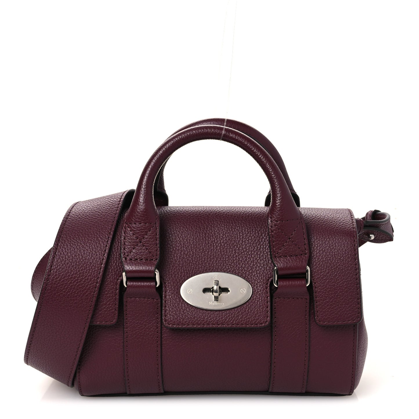 Small Classic Grain Mini Bayswater Black Cherry
