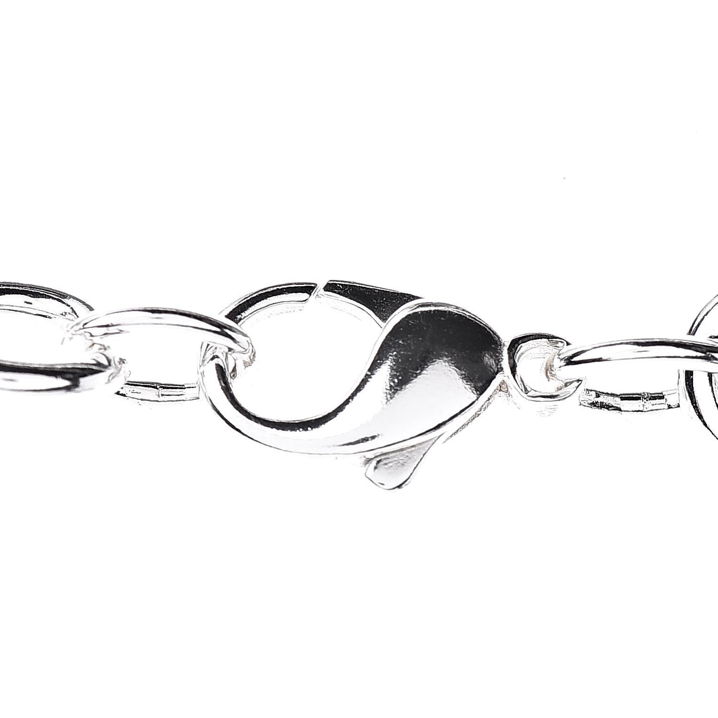 Sterling Silver Heart Tag Necklace