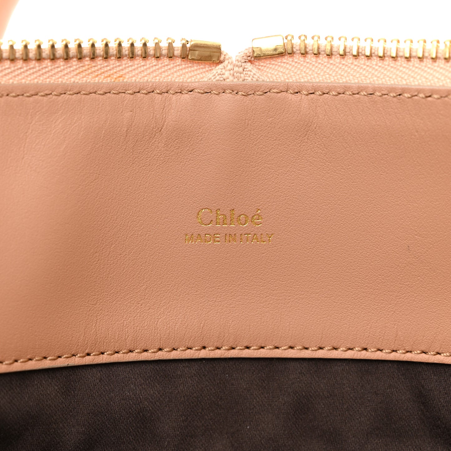 Smooth Calfskin Large Baylee Tote Beige Pink