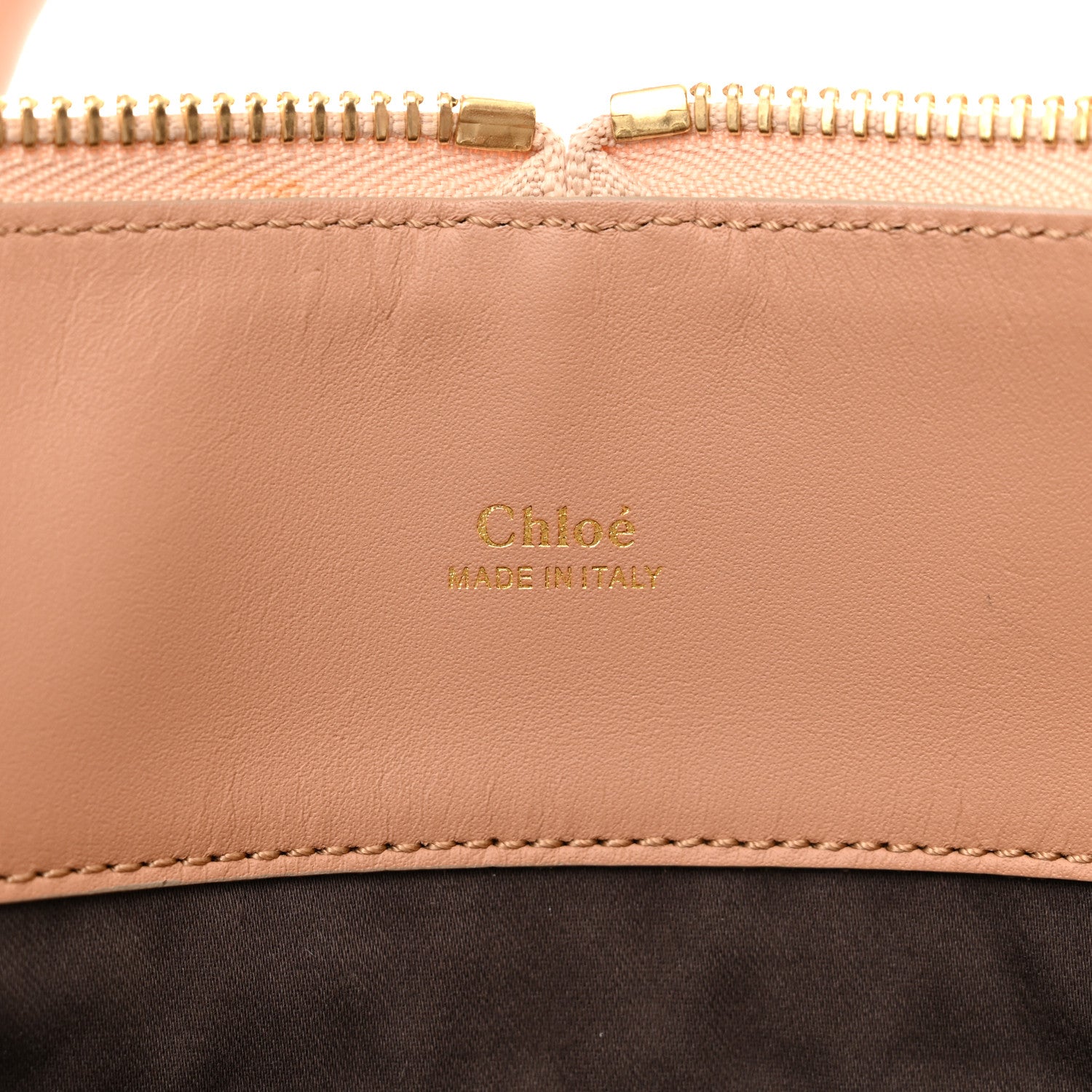 Chloe Smooth Calfskin Large Baylee Tote Beige Pink 6 of 13