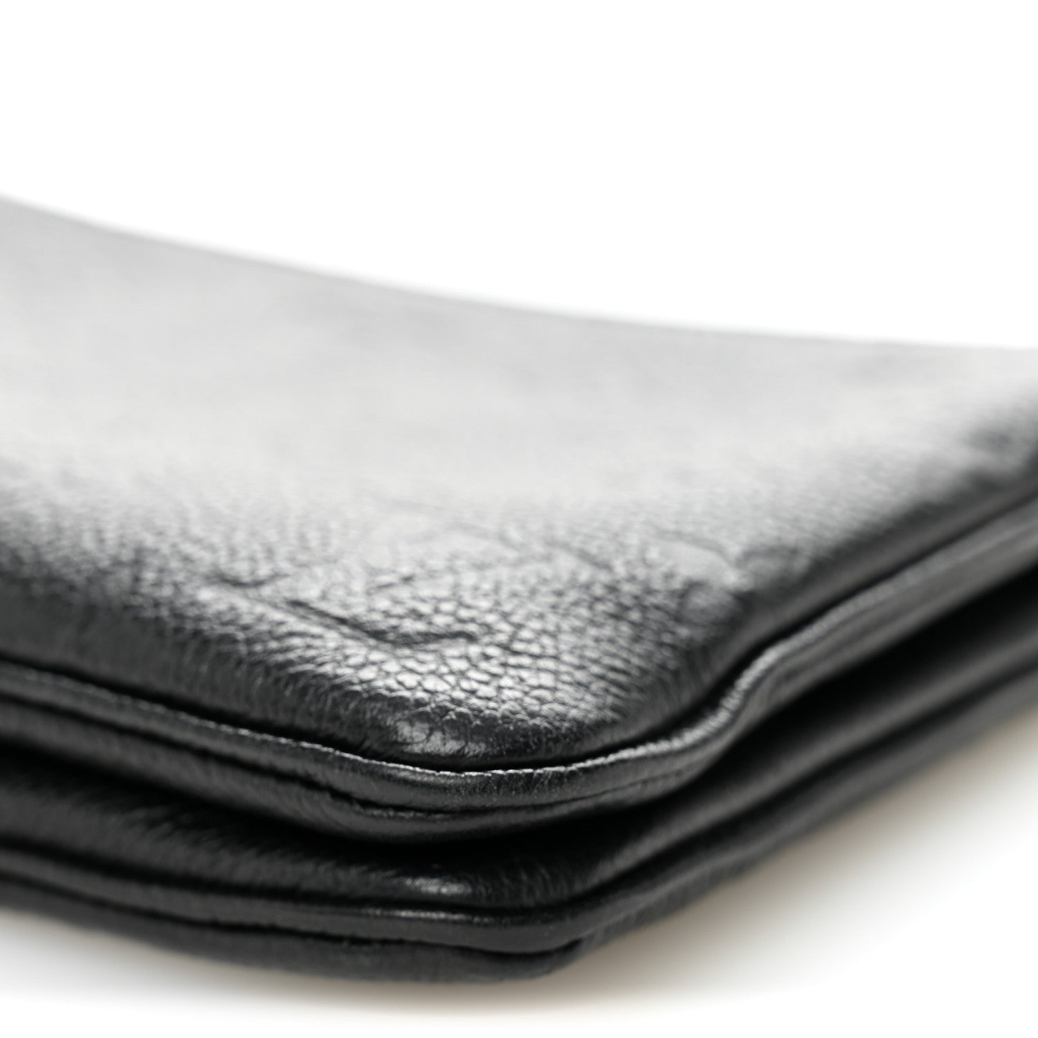 Louis Vuitton Empreinte Double Zip Pochette Black 10 of 13