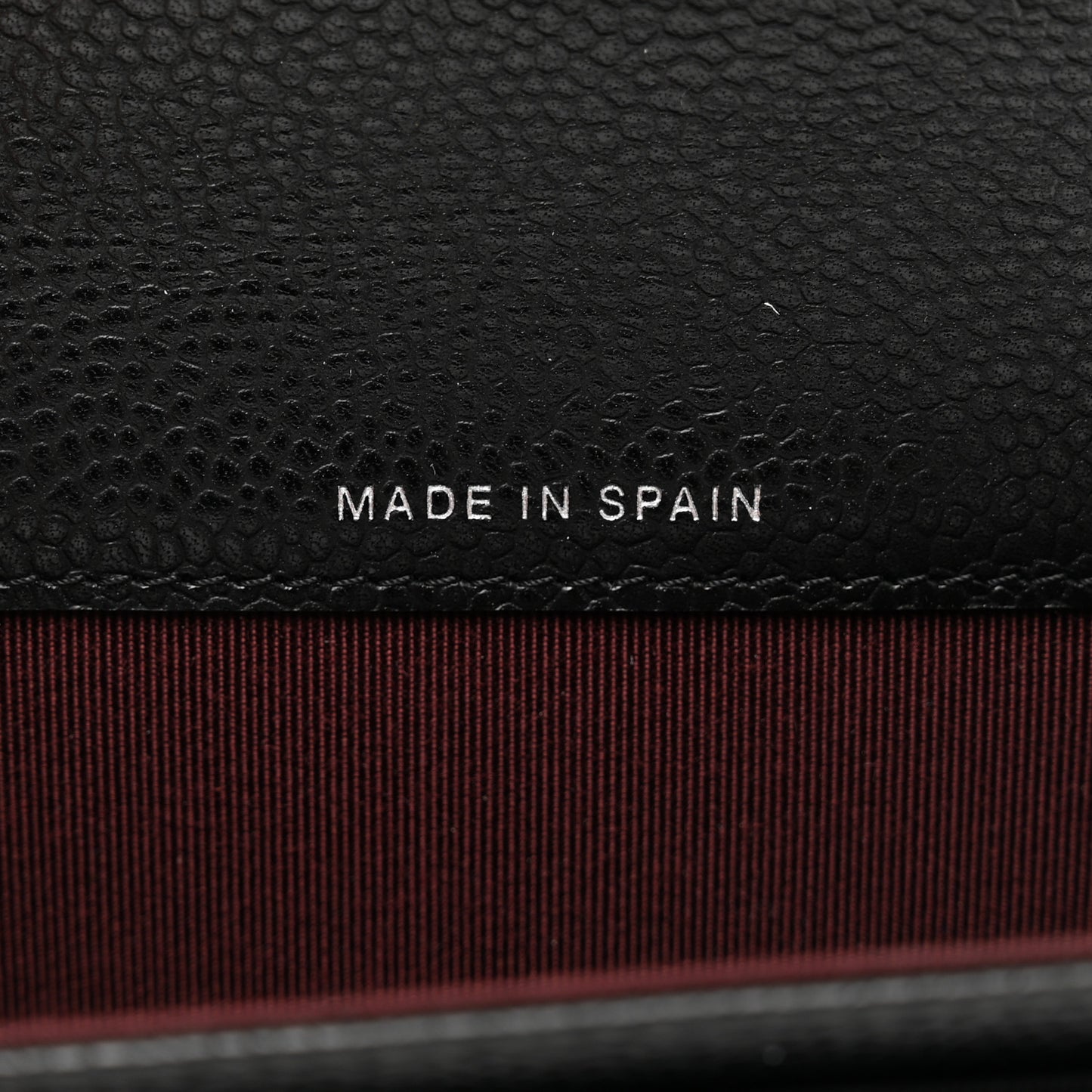 Caviar Quilted Flap Card Holder Wallet Black