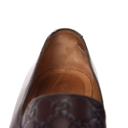 Gucci Guccissima Calfskin Mens Venetian Loafers 10.5 Brown 12 of 16