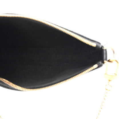 Louis Vuitton Empreinte Monogram Giant Mini Pochette Accessories Black 5 of 9
