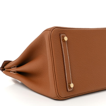 Hermes Togo BIRKIN 30 Gold 9 of 11
