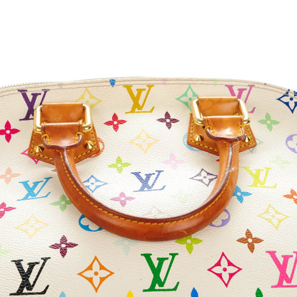 Louis Vuitton Monogram Multicolor Alma White 8 of 10