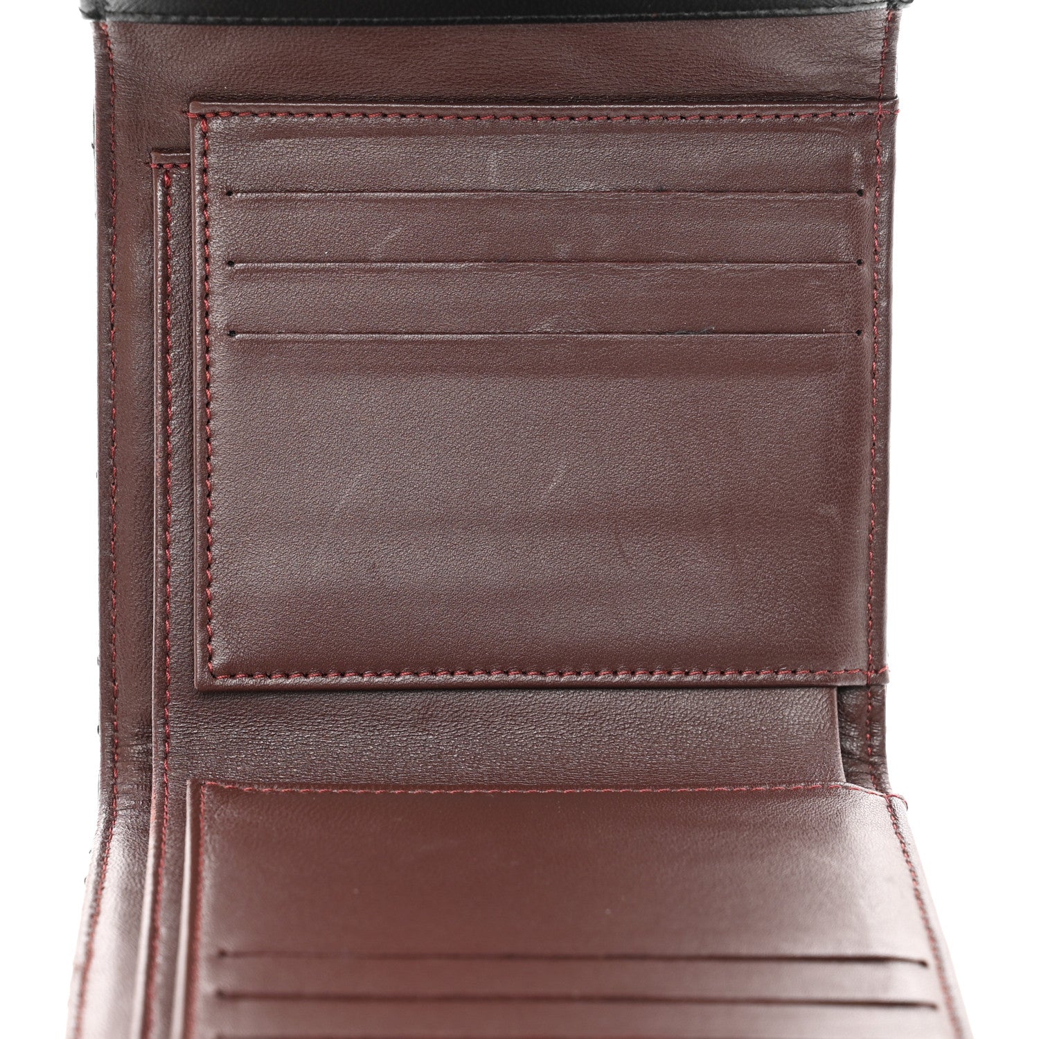 Chanel Lambskin Quilted Compact Flap Wallet Black 5 of 12