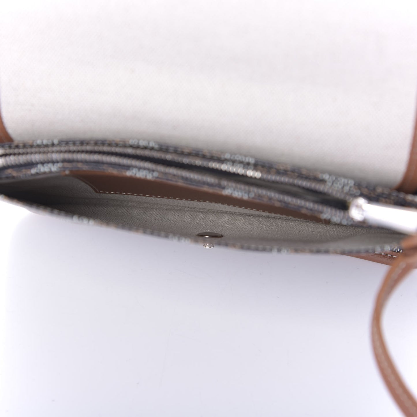 Goyardine Plumet Wallet Clutch Black Gold