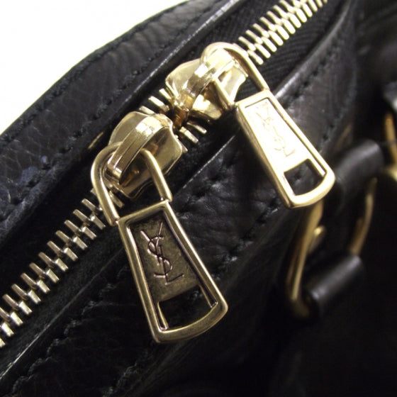 Saint Laurent Leather Large Muse Black 12 of 15