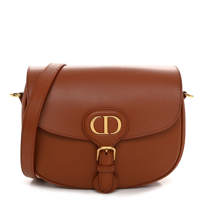 Christian Dior Box Calfskin Medium Bobby Flap Dark Tan 1 of 10