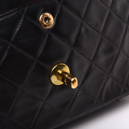 Chanel Lambskin Quilted Small Double Flap Black 18 of 24