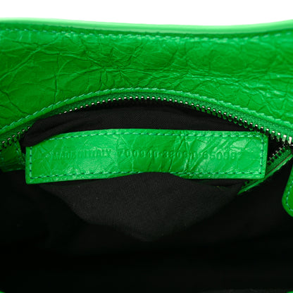 Balenciaga Agneau Arena Neo Cagole Handbag XS Kelly Green 7 of 11
