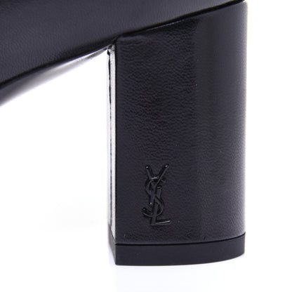 Saint Laurent Nappa Loulou Ankle Zip Boot 36 Black 12 of 13