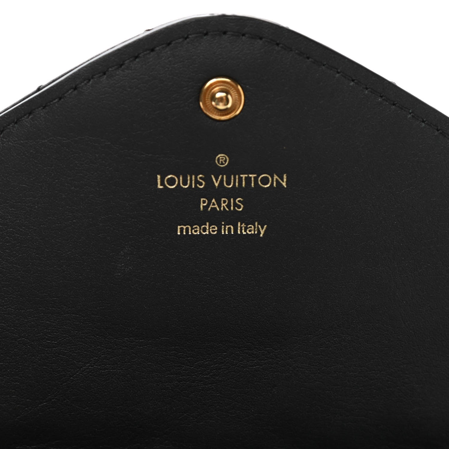 Louis Vuitton Calfskin New Wave Long Wallet Black 6 of 6