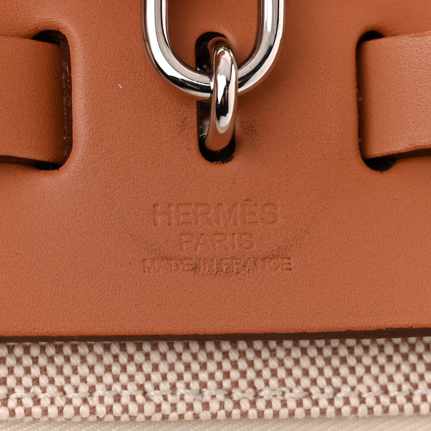 Vache Hunter Criss Viking Herbag Zip Retourne 31 PM Ecru Beige Naturel