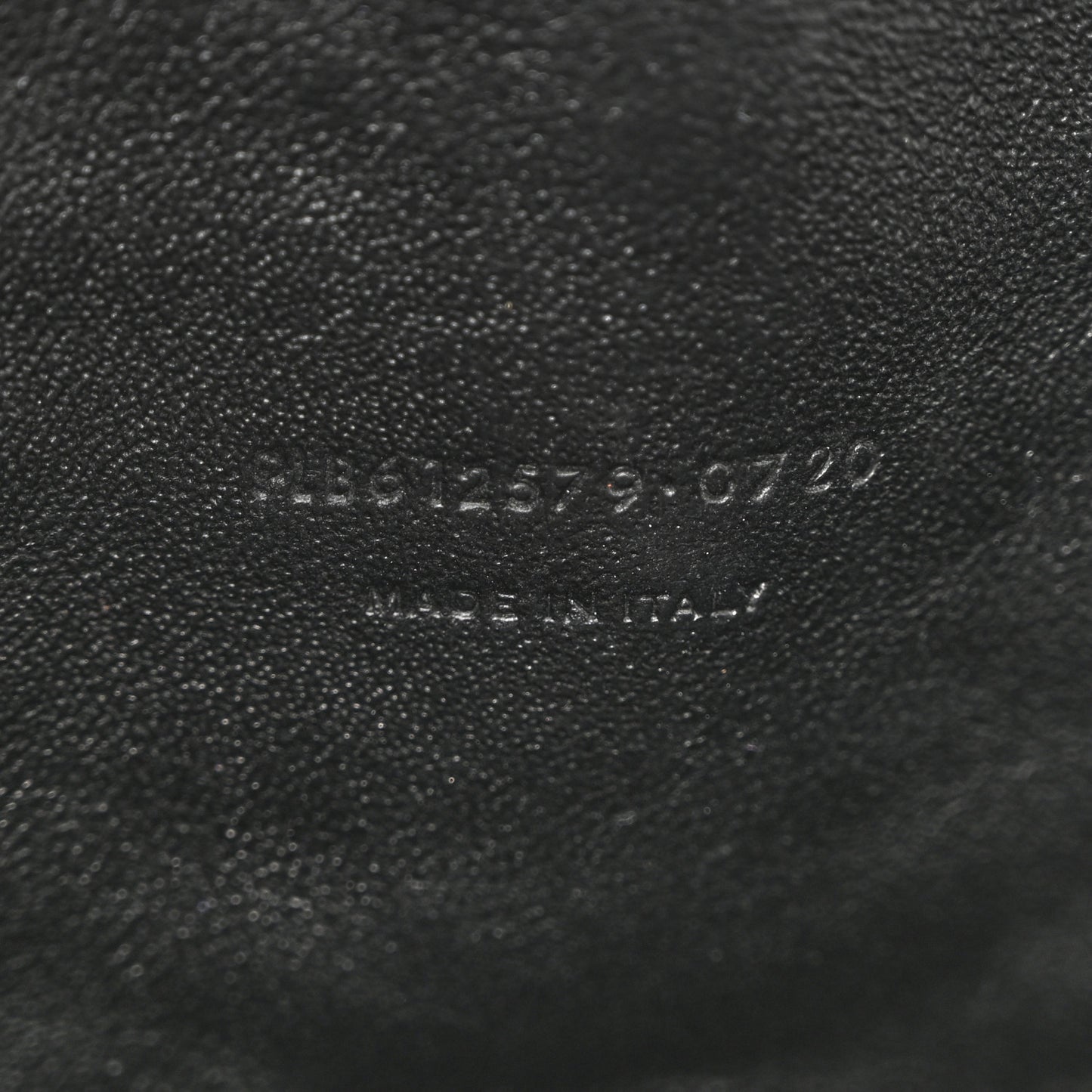Grain De Poudre Matelasse Monogram Mini Lou Camera Bag Asphalt