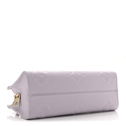 Louis Vuitton Empreinte Monogram Giant OnTheGo East West Misty Lilac 4 of 9