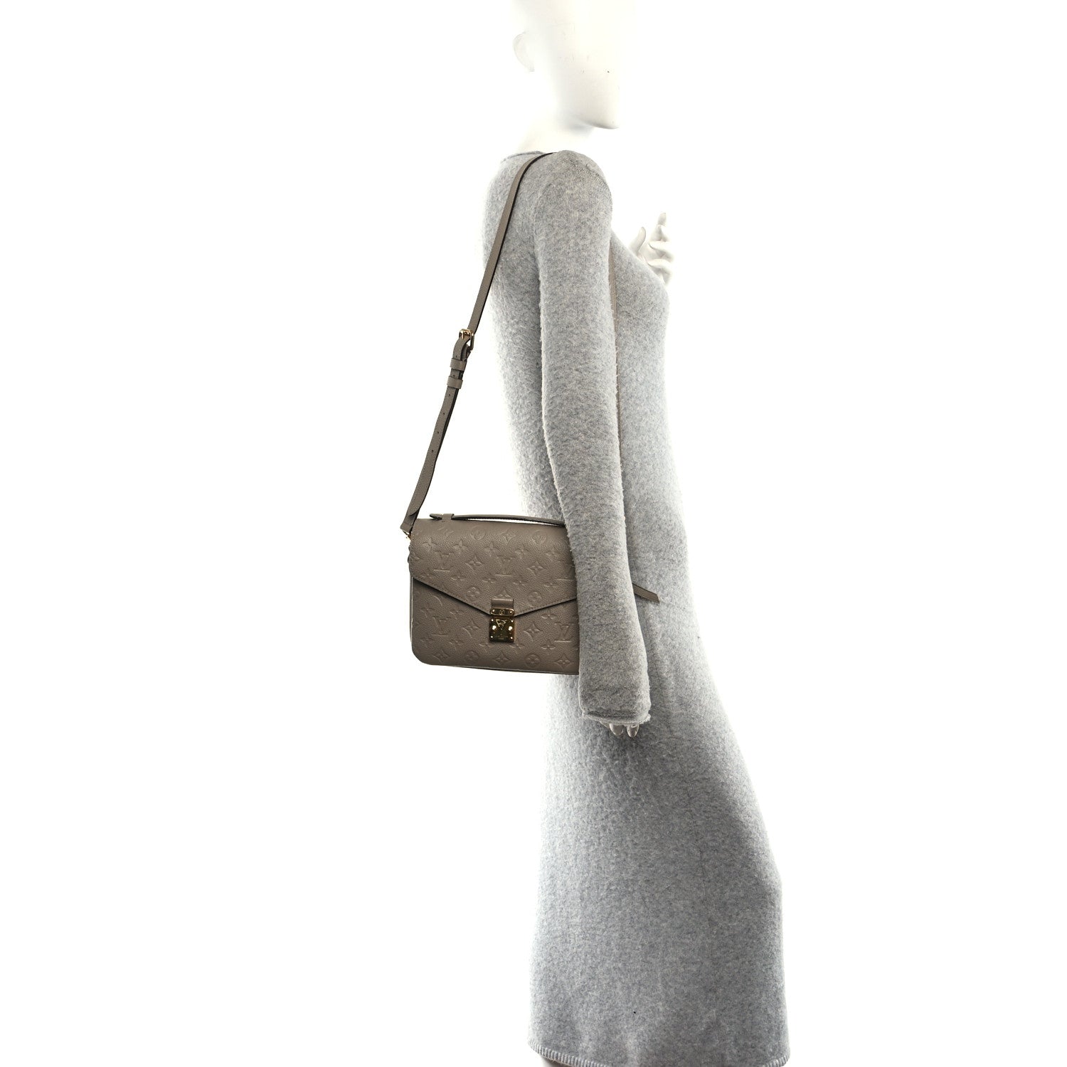 Louis Vuitton Empreinte Pochette Metis Tourterelle 2 of 10