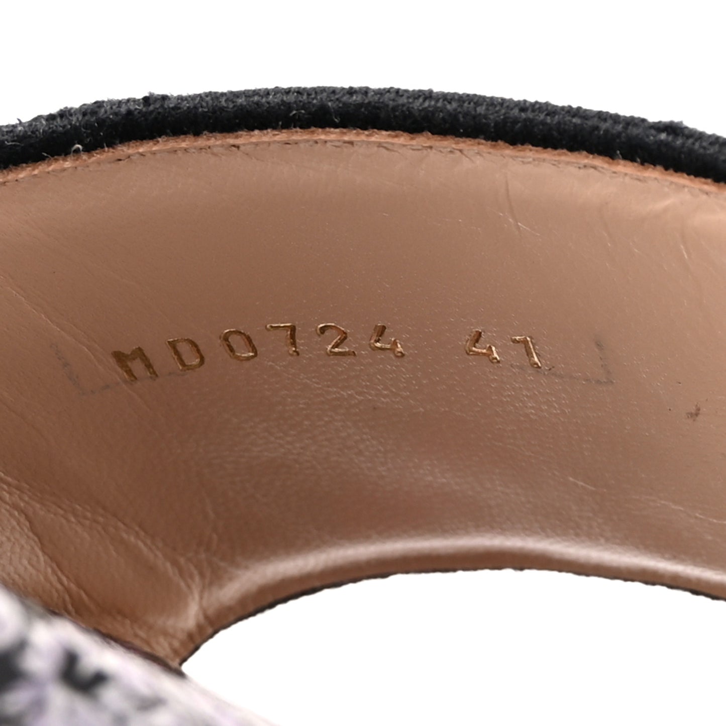 Canvas Embroidered Dway Mules Slide Sandals 41 Black Multicolor