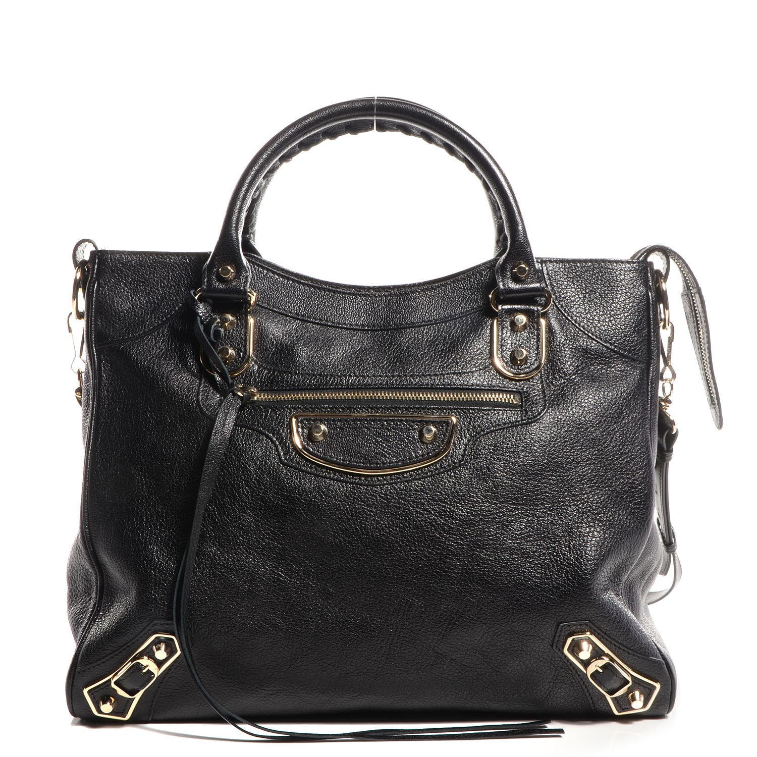 Balenciaga Chevre Metallic Edge Velo Black 1 of 10