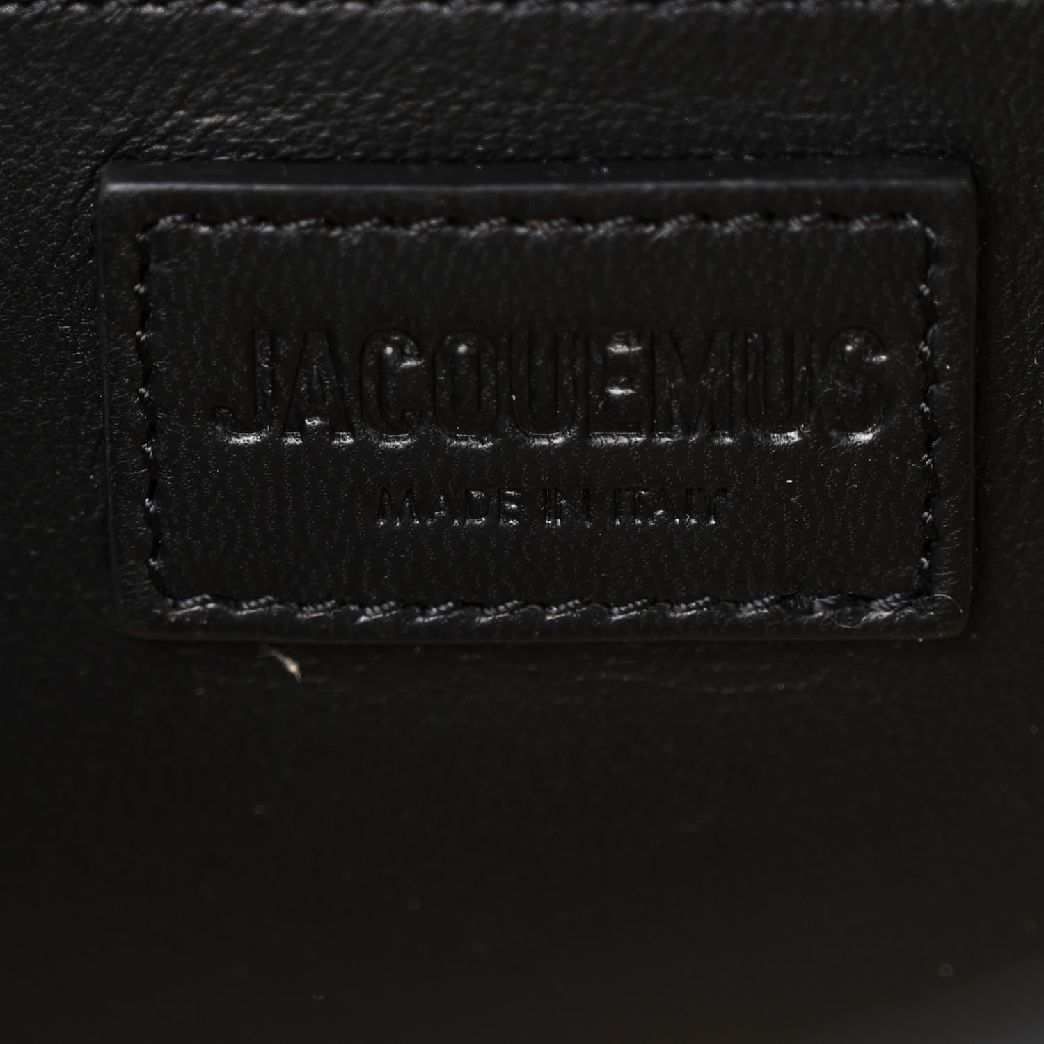 Jacquemus Padded Lambskin Le Bambimou Black 6 of 9