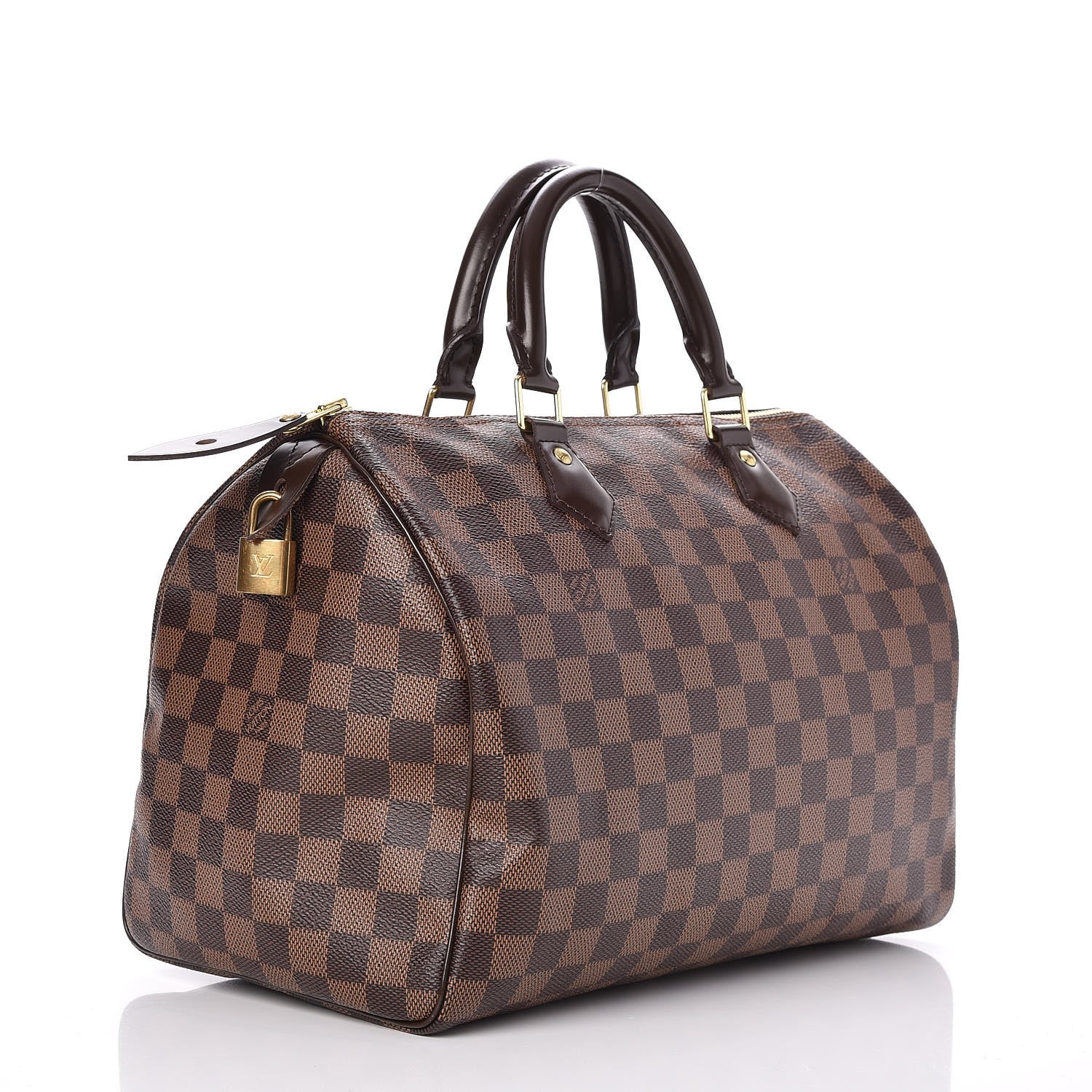 Louis Vuitton Damier Ebene Speedy 30 3 of 9