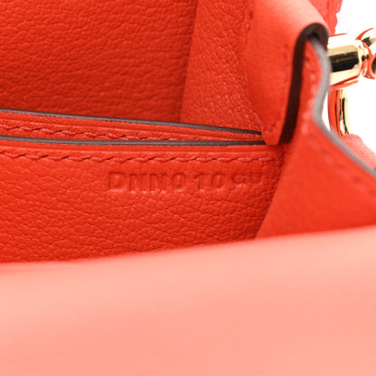 Hermes Evercolor Mini Sac Roulis Orange Poppy 7 of 10