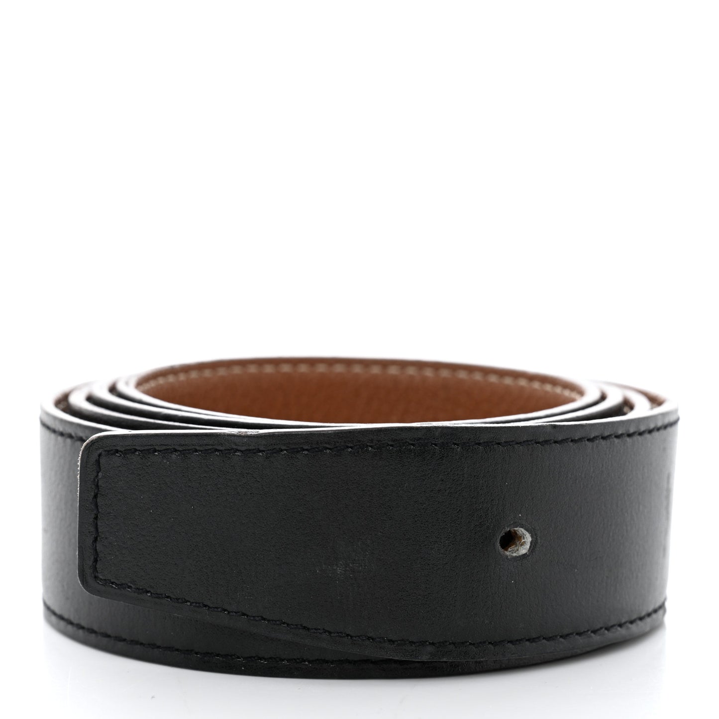 Box Togo 32mm Belt Strap 90 Black Gold