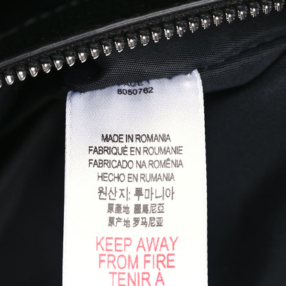 Burberry Grainy Calfskin Embossed Bruno Messenger Black 6 of 8