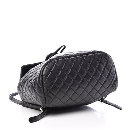 Chanel Calfskin Quilted Large Urban Spirit Backpack Black 4 of 10
