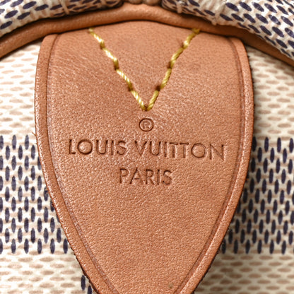 Louis Vuitton Damier Azur Speedy 35 6 of 9