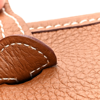 Hermes Taurillon Clemence Evelyne TPM Gold 7 of 11