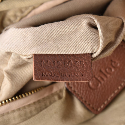 Chloe Calfskin Medium Paraty Speculoos Brown 7 of 8