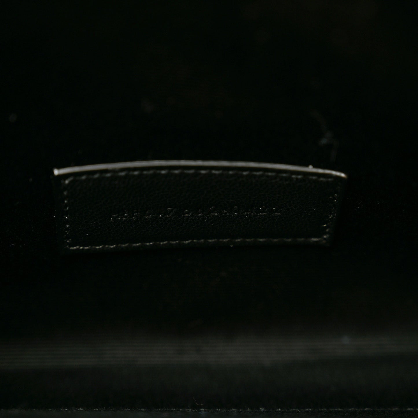 Grain De Poudre Matelasse Chevron Monogram Envelope Clutch Dark Beige