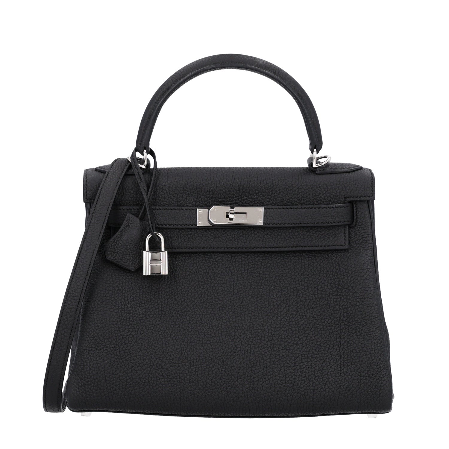 Hermes Togo Kelly Retourne 28 Black 1 of 10