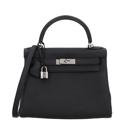 Hermes Togo Kelly Retourne 28 Black 1 of 10