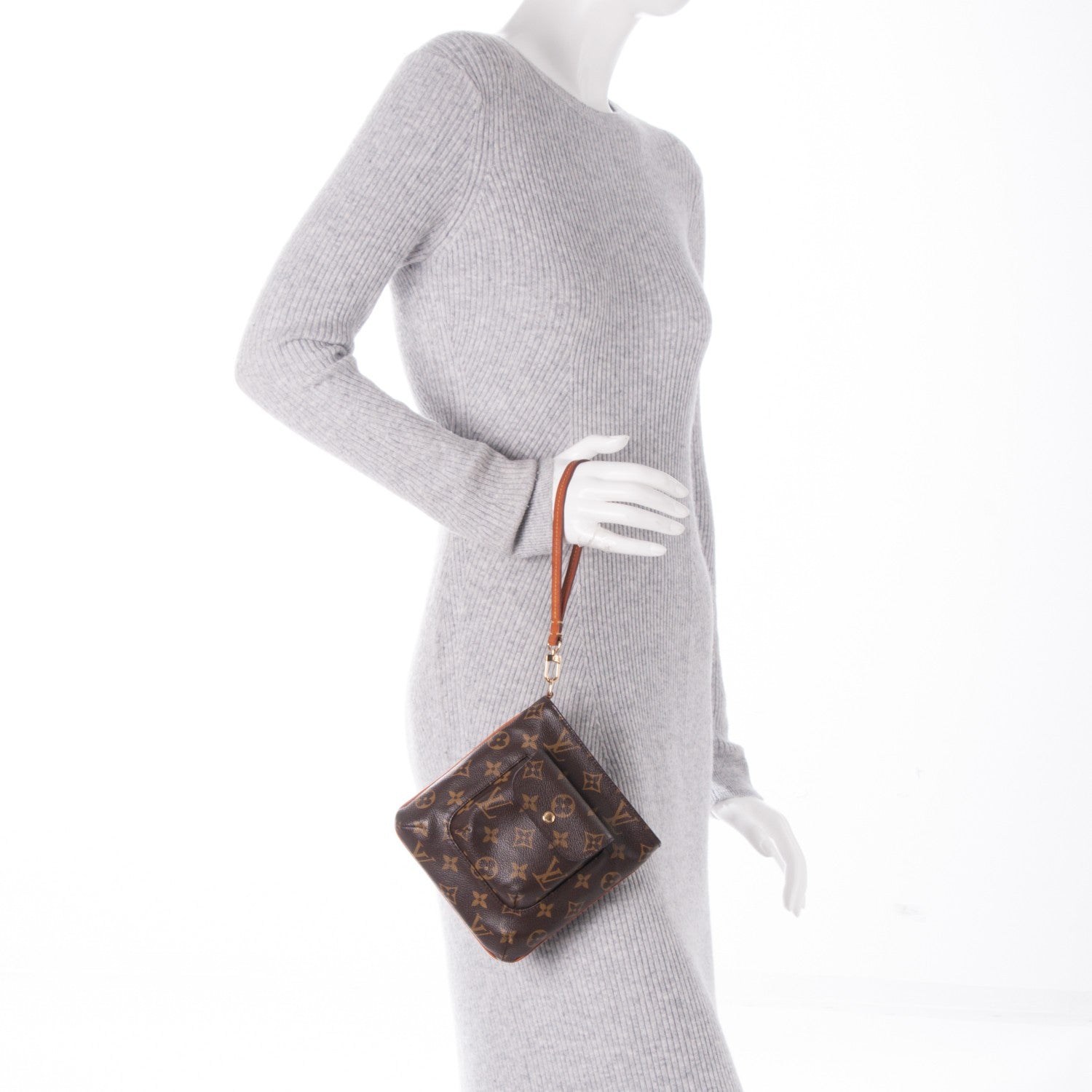 Louis Vuitton Monogram Partition Wristlet 2 of 5