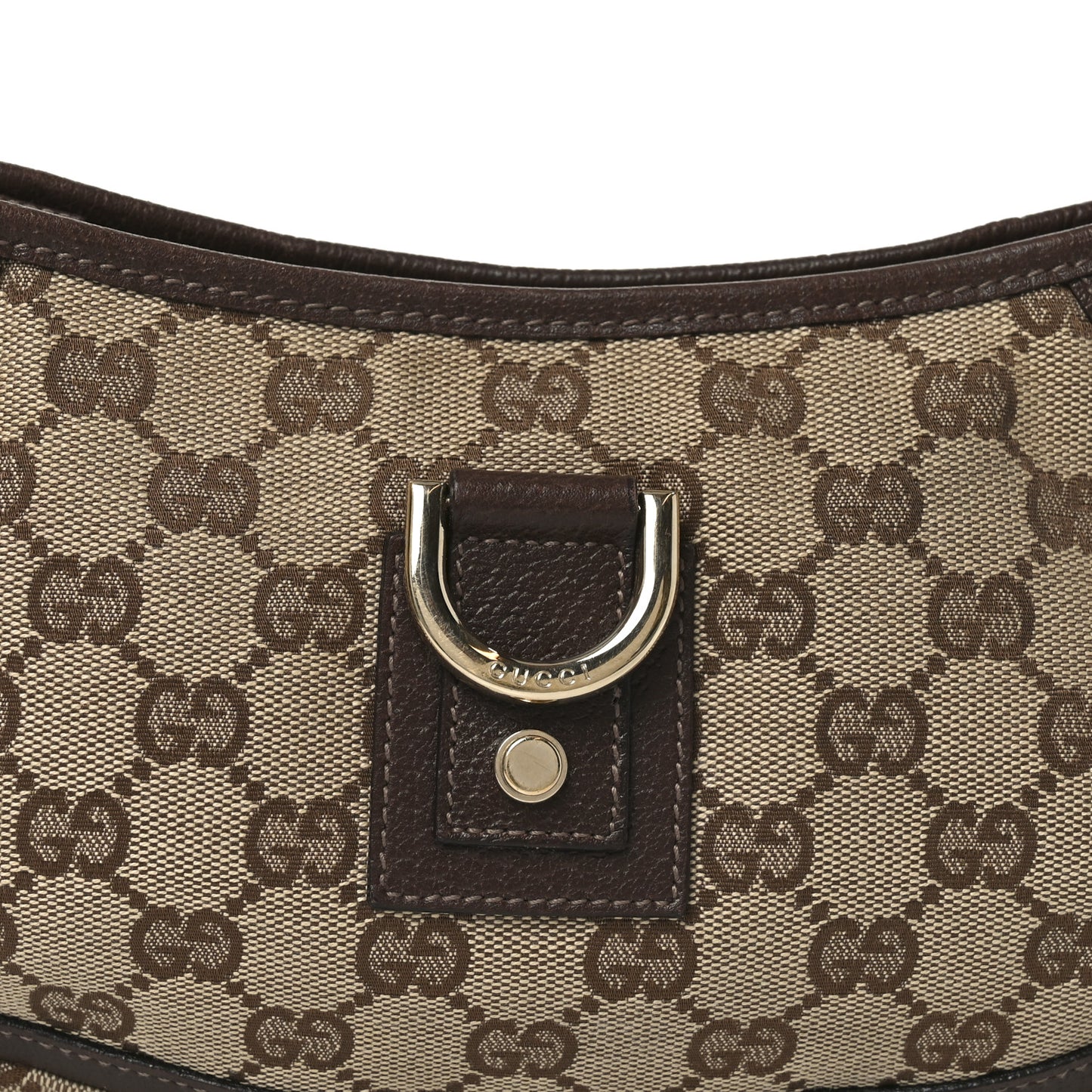 Monogram D Ring Abbey Pochette Brown