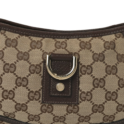Gucci Monogram D Ring Abbey Pochette Brown 8 of 10