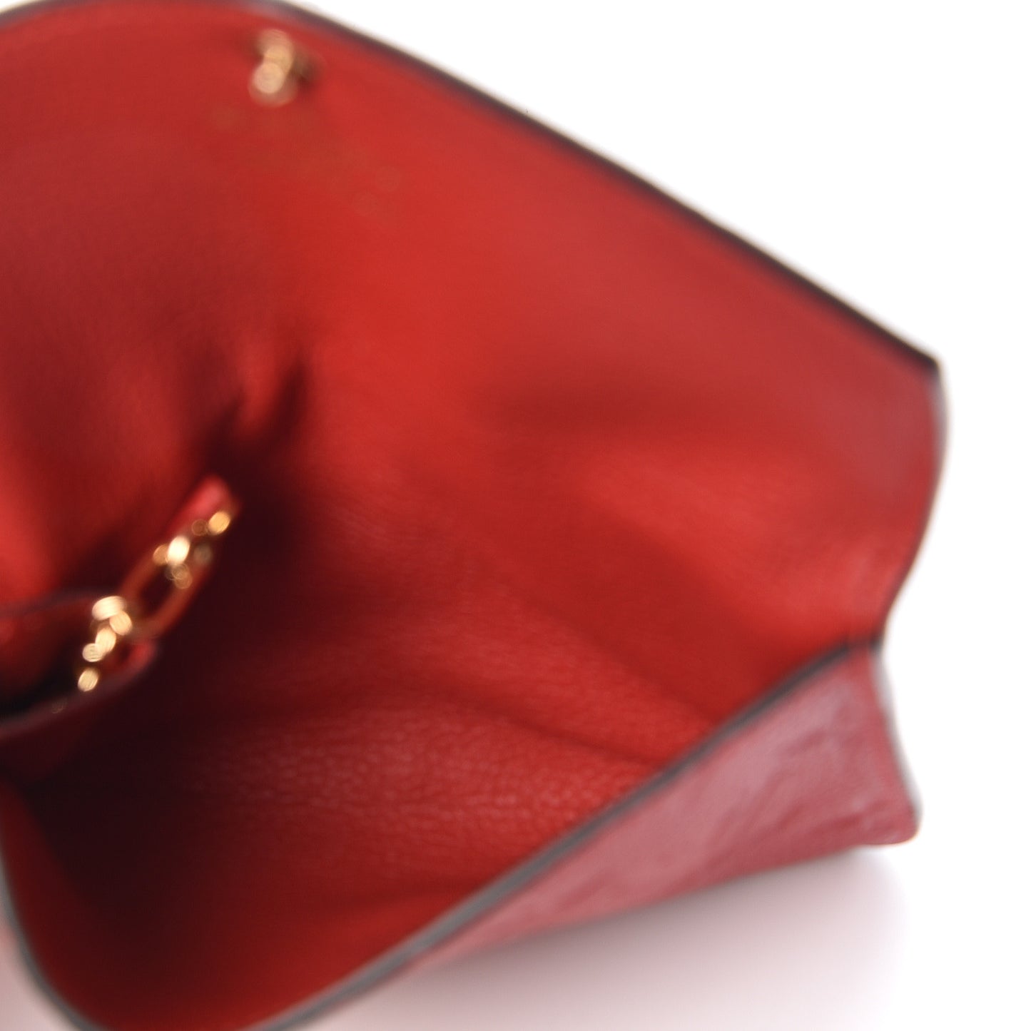 Empreinte Key Pouch Cherry
