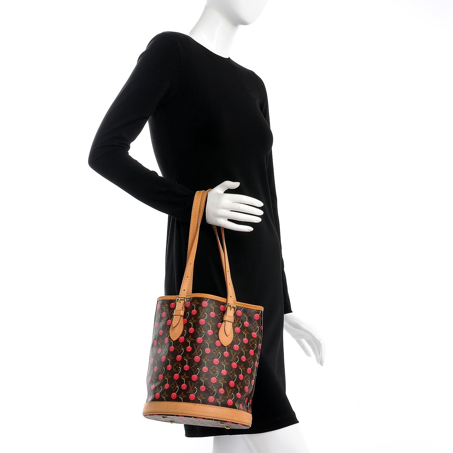 Monogram Cerises Bucket Bag